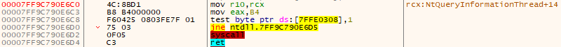 Hell's Gate Bytecode Pattern